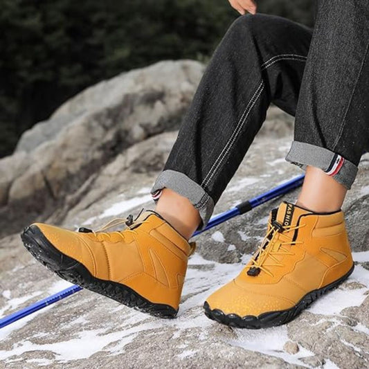 Wasserfeste Trekkingschuhe Damen – Leichte Barfuß-Wanderschuhe für Alle Terrains, Flexibel und Komfortabel