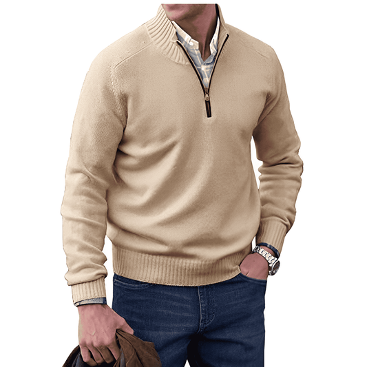 Weiche Strickpullover | Winterpullover für Herrenmode