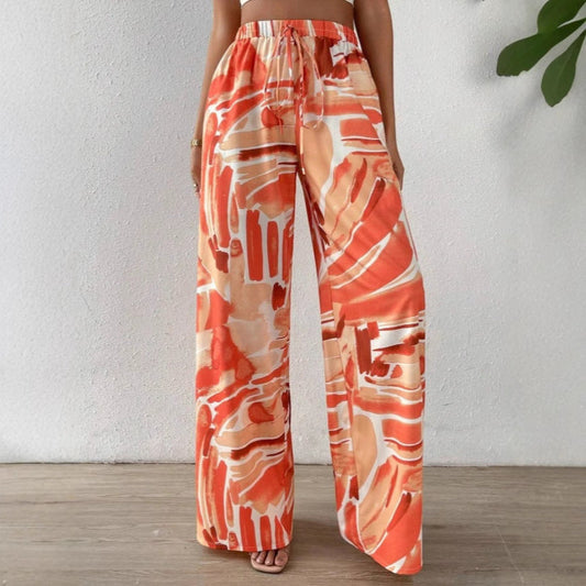 Weite Hose Damen | Leichte Sommerhose für Damen