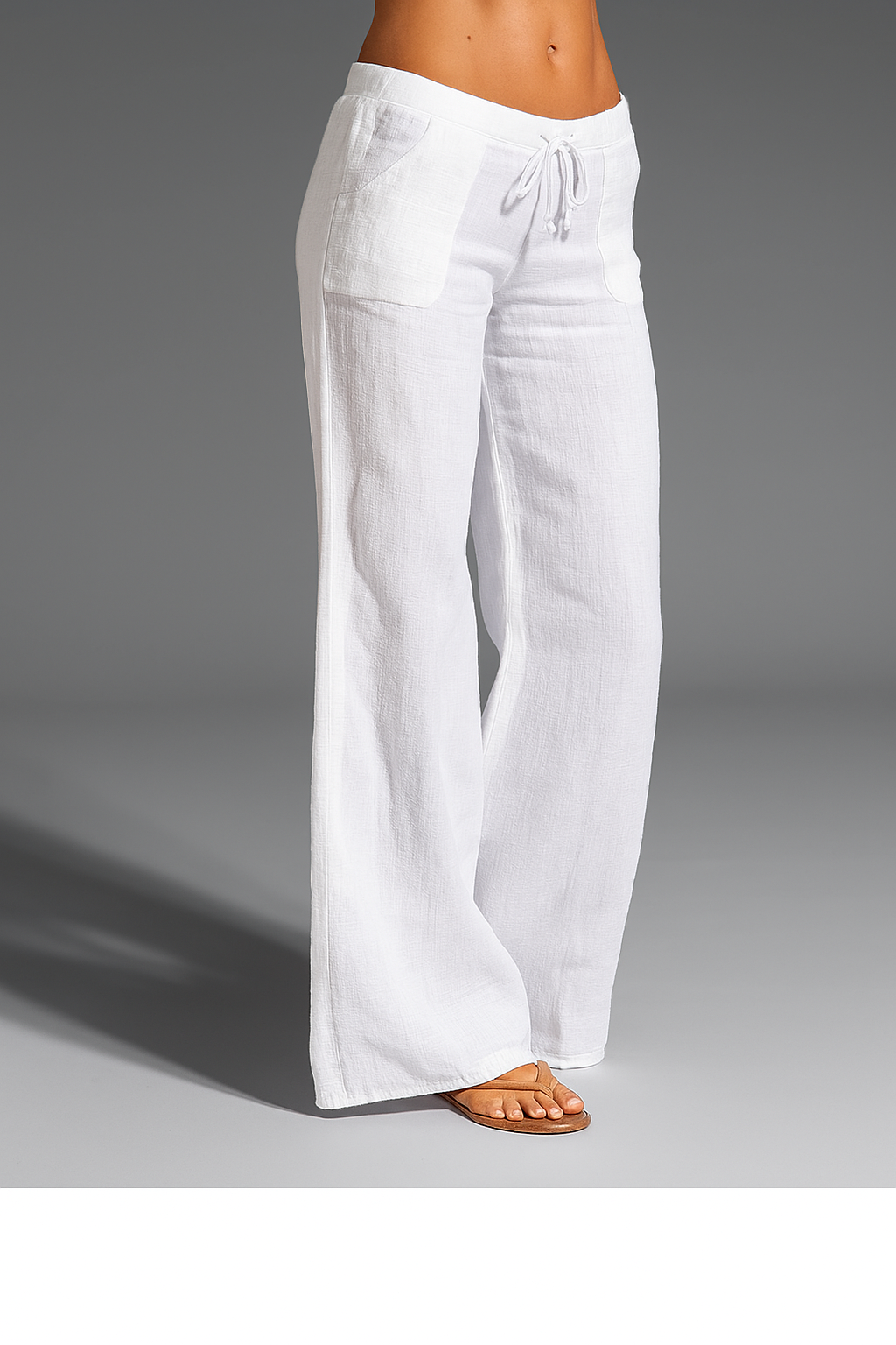 Weite Hose für Damen – Atmungsaktive Sommerhose mit elastischem Bund und Kordelzug – Ideal für lässige und schicke Outfits