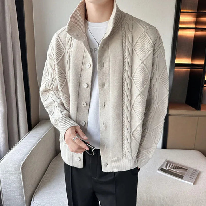 Westbridge Cardigan aus Wollmischung