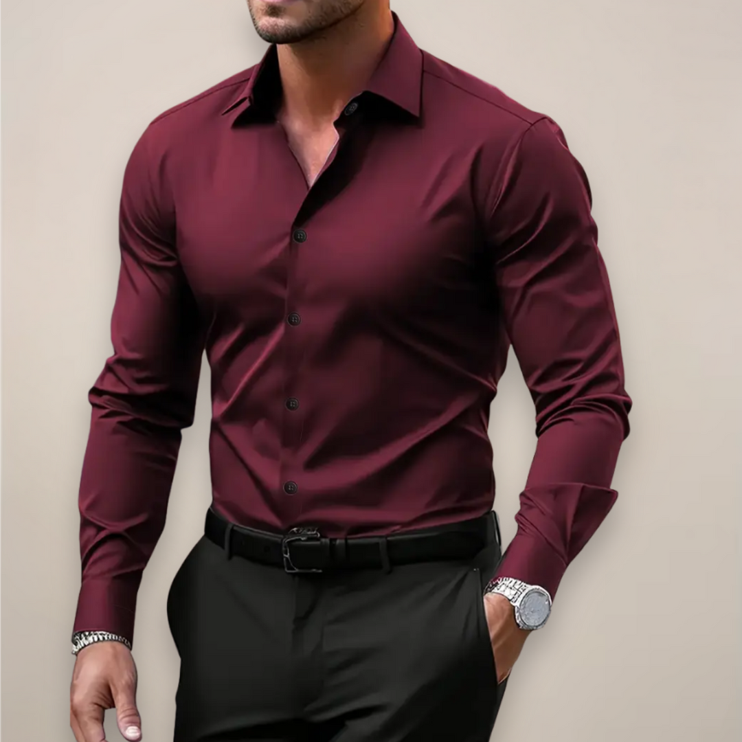 William | Stilvolles Herren-Frühlingshemd in Slim-Fit-Passform 1