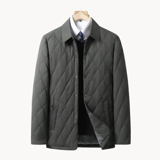 Winterjacke Herren | Klassische Gesteppte Jacke für Winter und Alltag