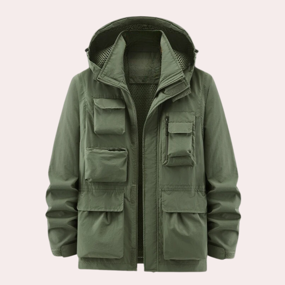 Winterjacke Herren | Wasserdichte Parka für Wintermode und Übergangszeiten