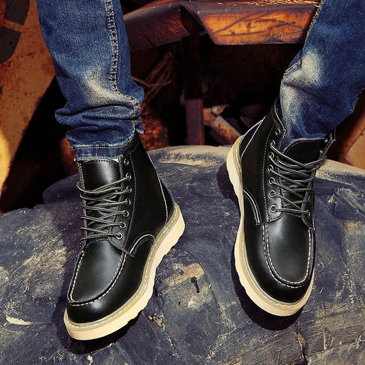Winterstiefel Retro | Winterschuhe für Herren im Herbst und Winter