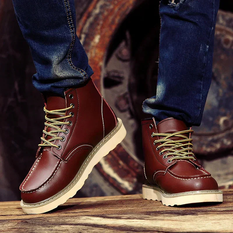 Winterstiefel Retro | Winterschuhe für Herren im Herbst und Winter