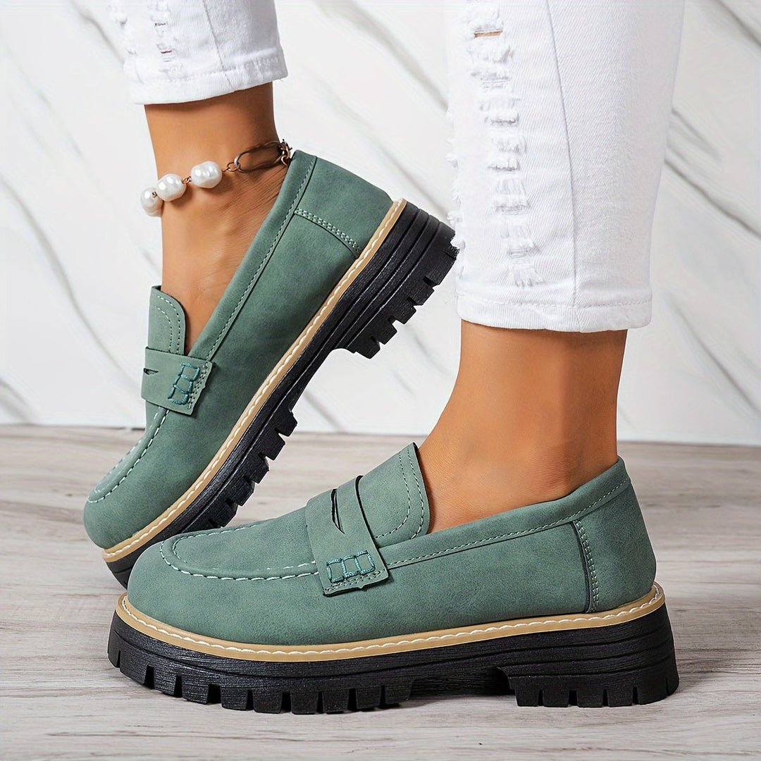 Damen Loafer mit Chunky Sohle | Klassisch