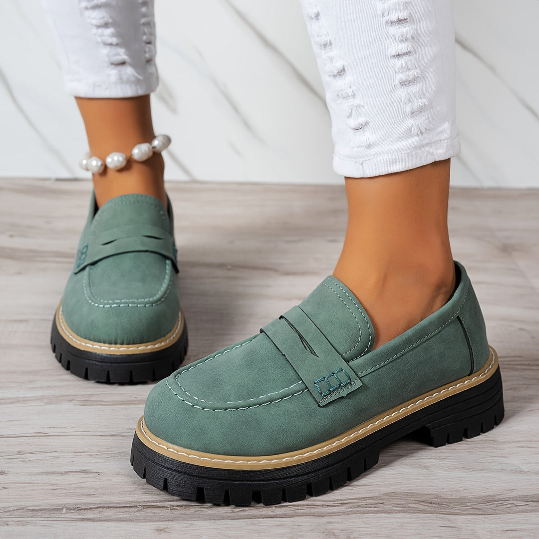 Damen Loafer mit Chunky Sohle | Klassisch