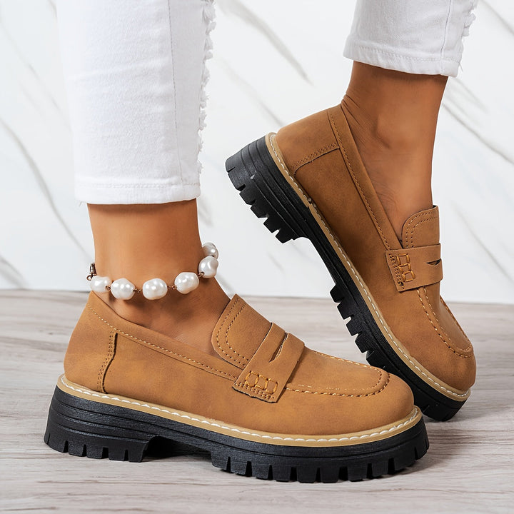 Damen Loafer mit Chunky Sohle | Klassisch