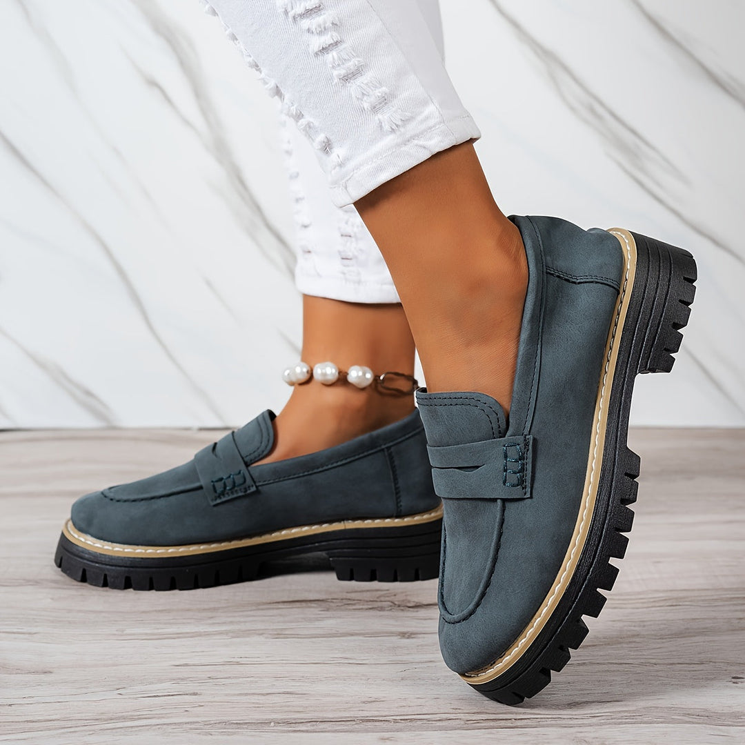 Damen Loafer mit Chunky Sohle | Klassisch