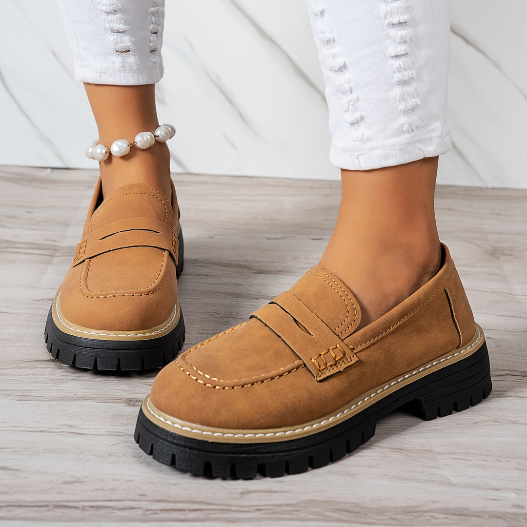 Damen Loafer mit Chunky Sohle | Klassisch