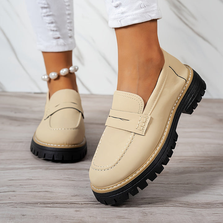 Damen Loafer mit Chunky Sohle | Klassisch