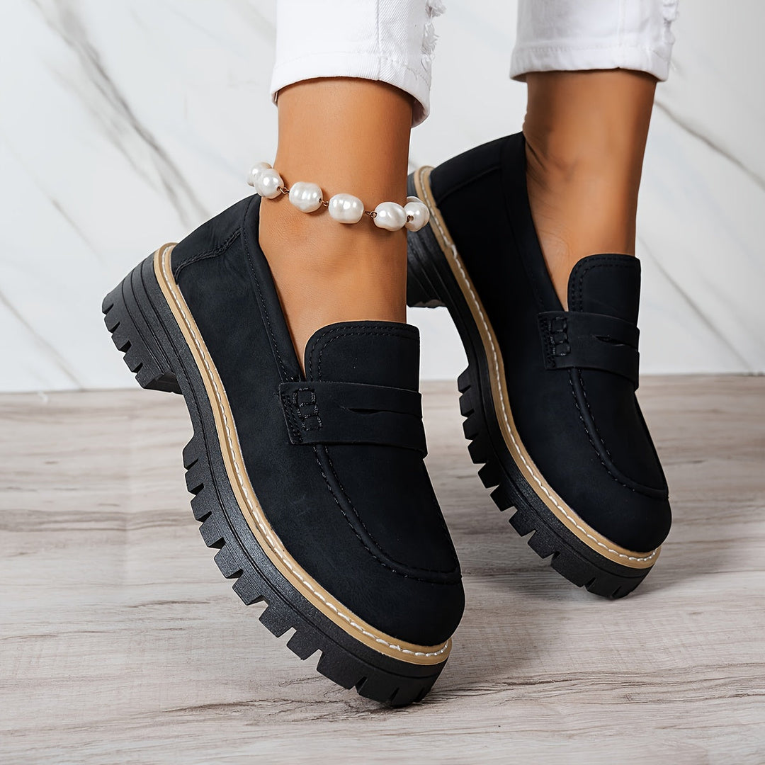 Damen Loafer mit Chunky Sohle | Klassisch