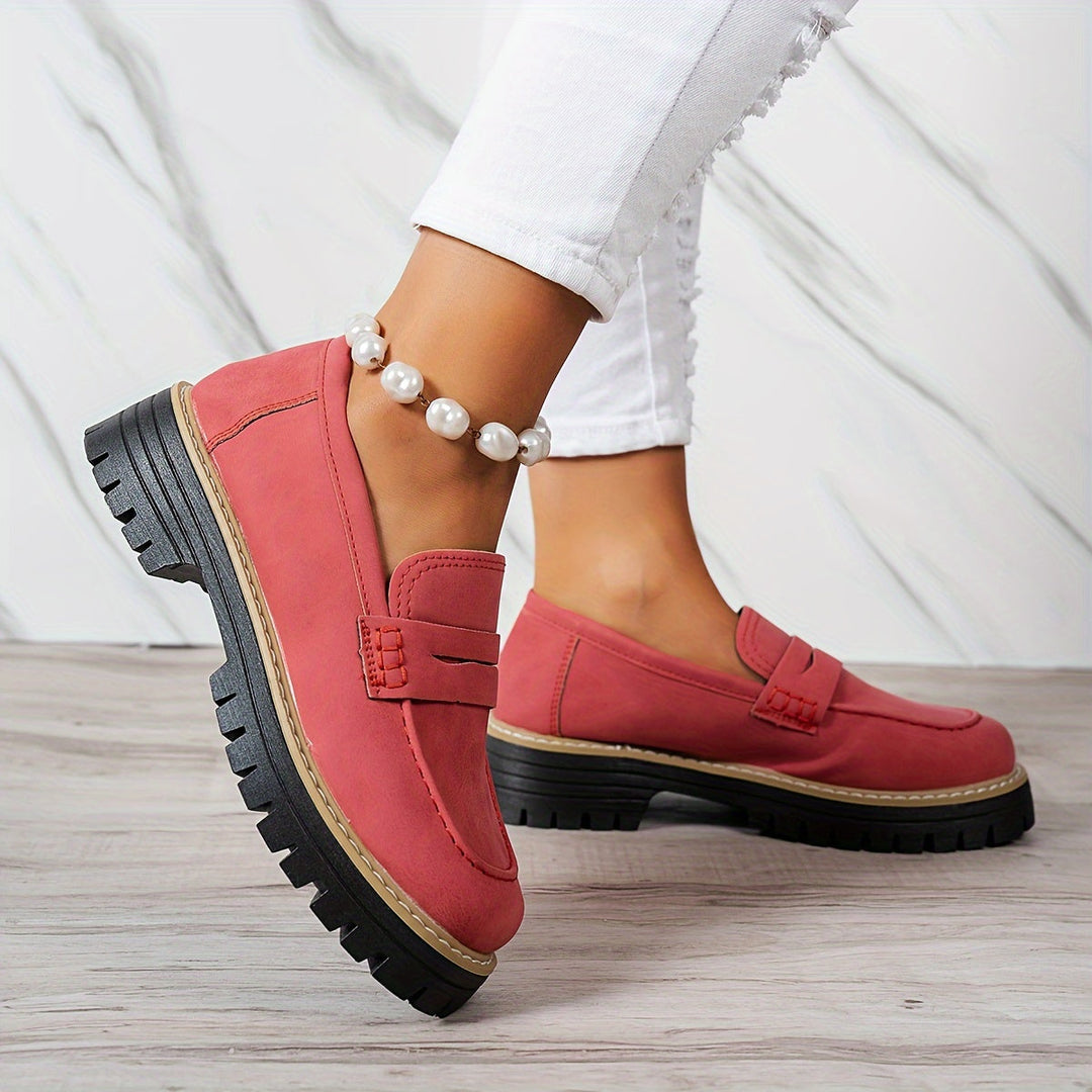 Damen Loafer mit Chunky Sohle | Klassisch