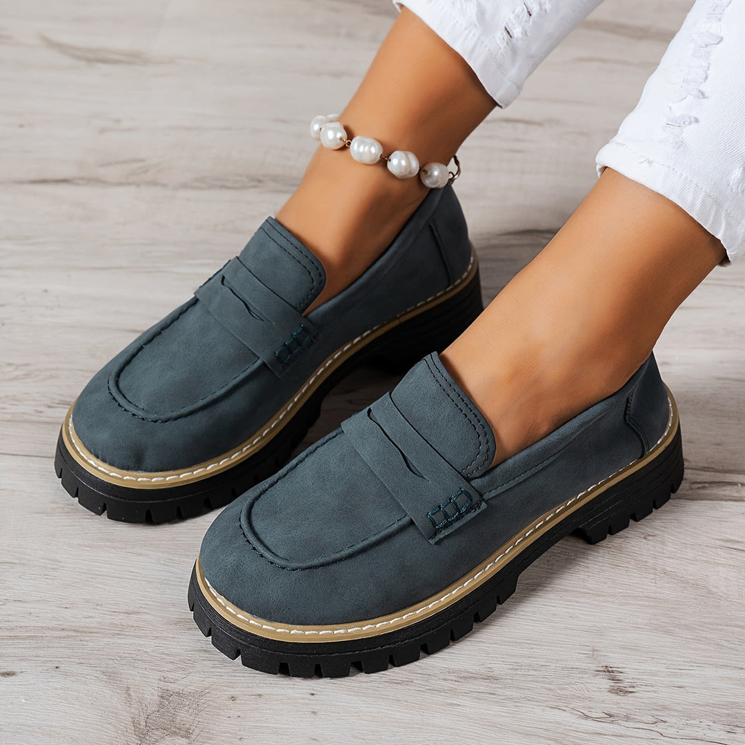 Damen Loafer mit Chunky Sohle | Klassisch