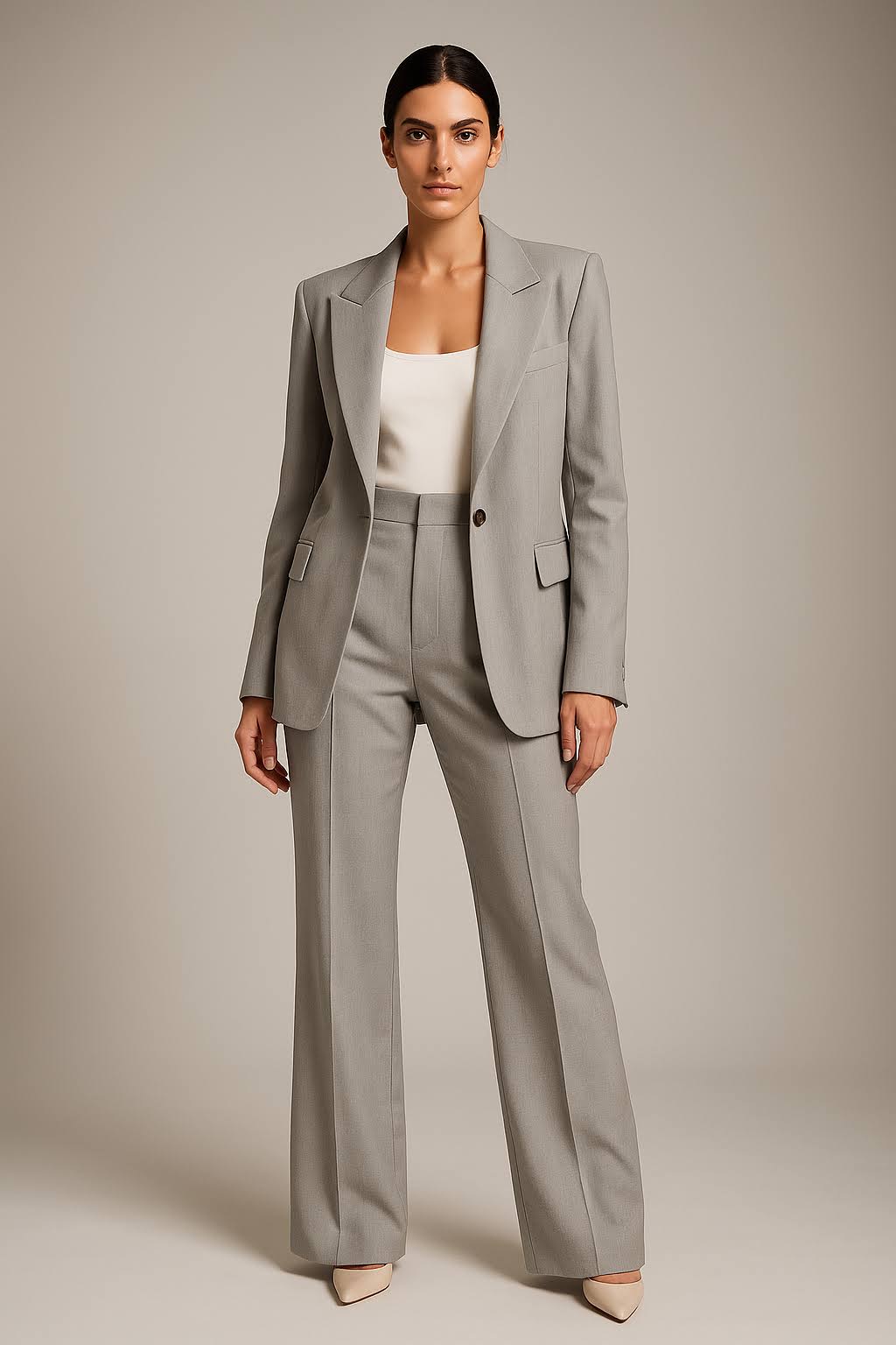 Zweiteiliges Blazer- und Hosenset