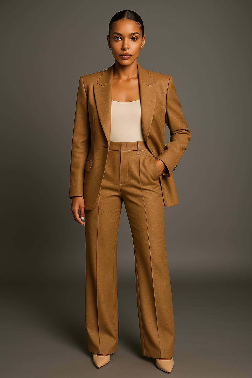Zweiteiliges Blazer- und Hosenset