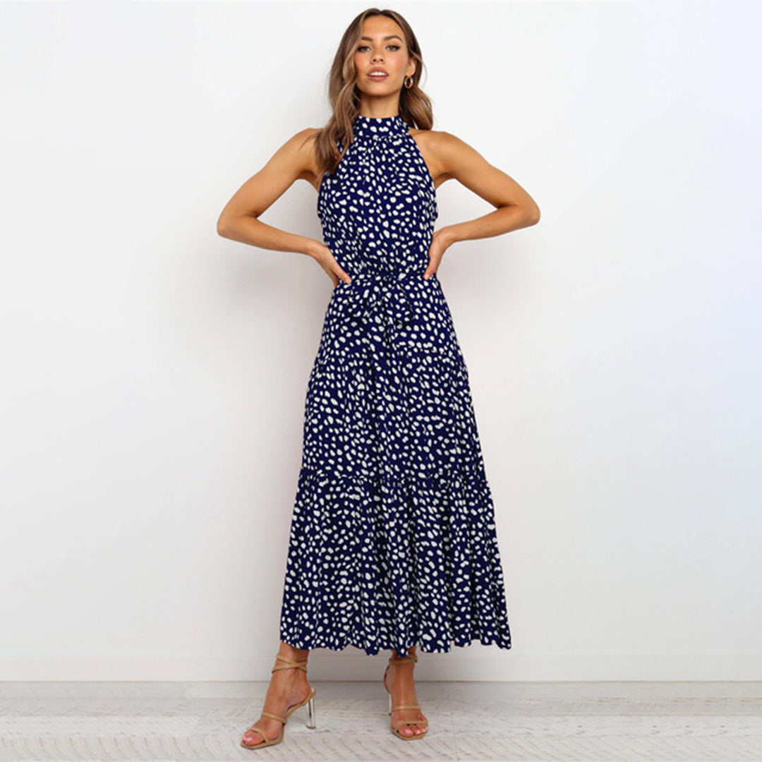 A-Linie Silhouette Frauen Langes Kleid