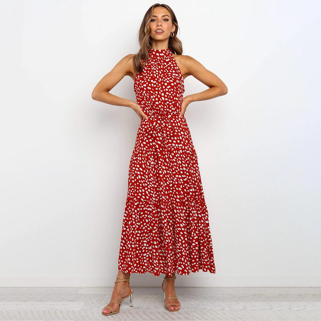A-Linie Silhouette Frauen Langes Kleid