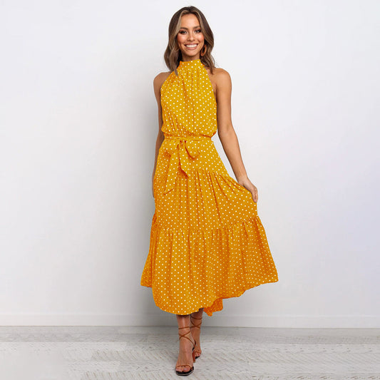 A-Linie Silhouette Frauen Langes Kleid