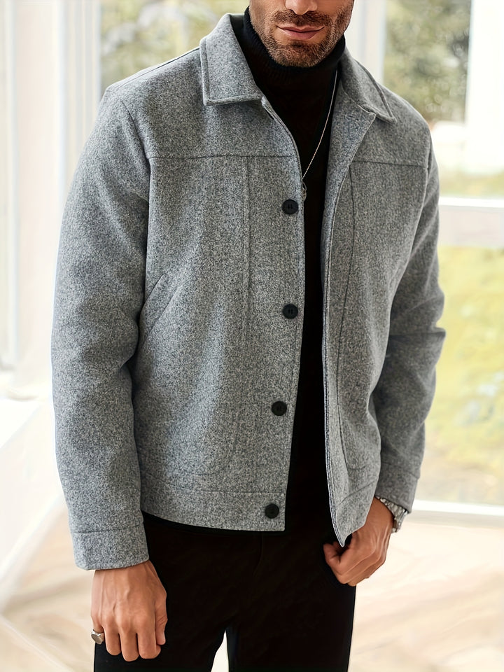 Benno | Veste de transition avec patte de boutonnage