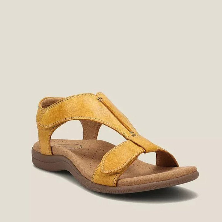 Damen Sandalen mit Offener Spitze und Verstellbaren Riemen | Casual