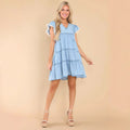 Ärmelloses A-Linien-Damen-Kleid
