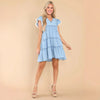 Ärmelloses A-Linien-Damen-Kleid