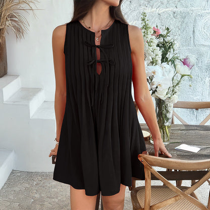Ärmelloses A-Linien-DamenKleid