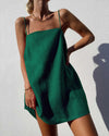 Ärmelloses Mini-Kleid für Damen mit Pailletten