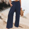Atmungsaktive Leinenhose Damen