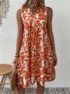 Blumenmuster Damenkleid Sommer