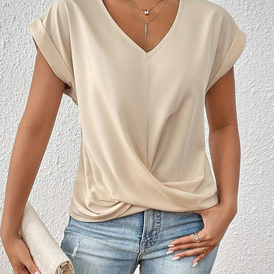 Blusentop Damen | Zeitlose Raffinesse mit modernem Twist | Liliana