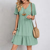 Boho Kleid mit Rüsche – Leichtigkeit und Stil