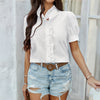 Button-up-Bluse für Damen mit maßgeschneiderter Passform
