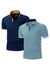 Blau + Hellblau