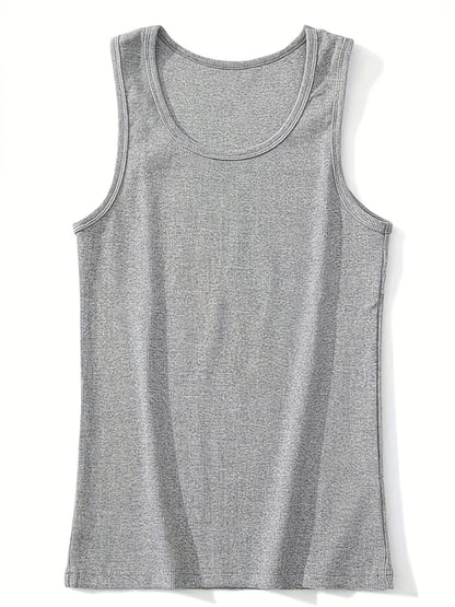 Norbert | Men's Tank Top with Ribbed Texture