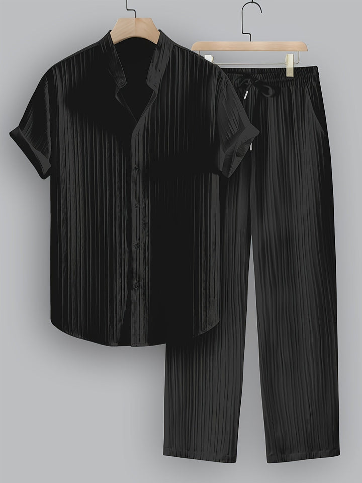 Sebastian | Herren Sommer-Set mit Hemd und Hose