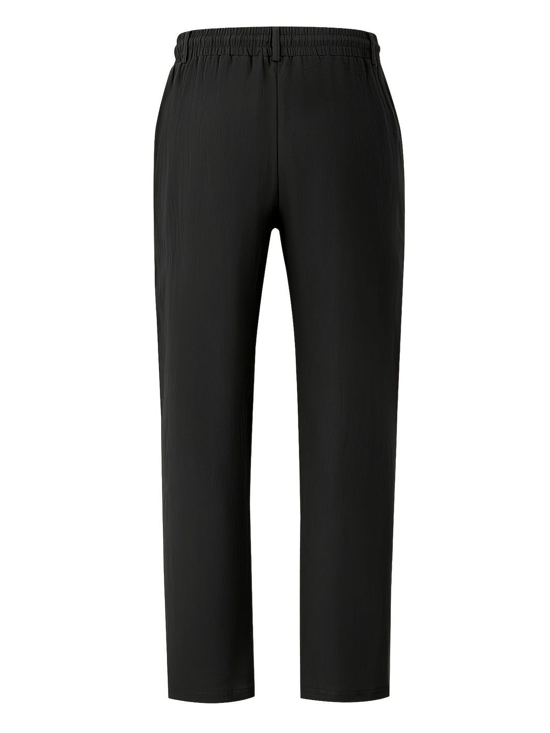 Herrenhose | Regular Fit Hose mit Geradem Bein | Kordelzugbund | Lässiger Sommerstil