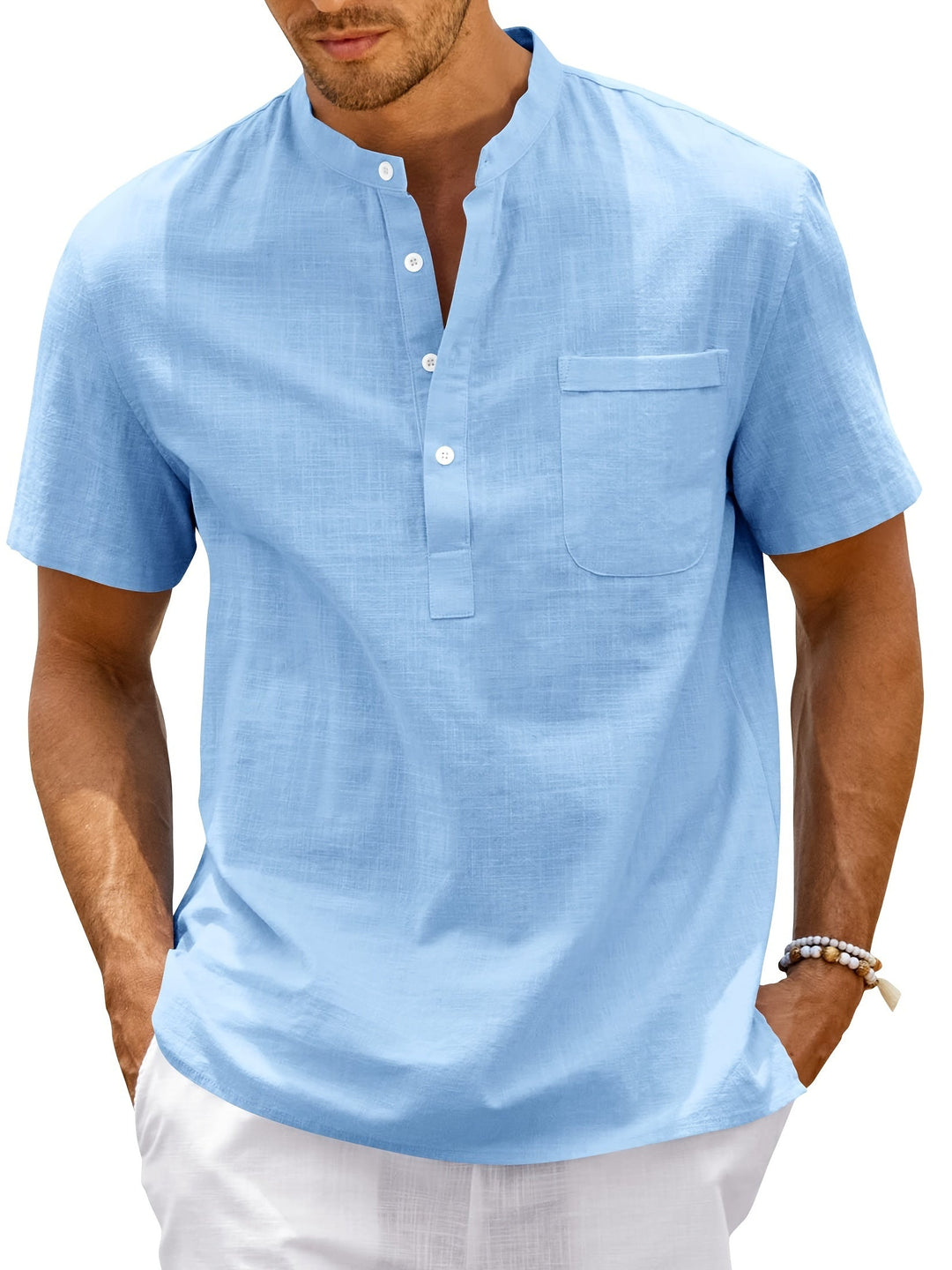 Rafał | Herren-Henley-Shirt in großen Größen