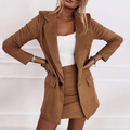 Damen Blazer-Set mit Rock – Stilvoll & Elegant