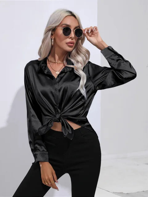 Damen Bluse – Eleganz mit luxuriösem Touch