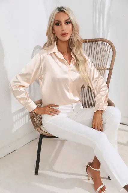Damen Bluse – Eleganz mit luxuriösem Touch