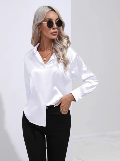Damen Bluse – Eleganz mit luxuriösem Touch