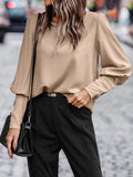 Damen Bluse – Satin-Look mit stilvoller Eleganz