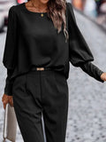 Damen Bluse – Satin-Look mit stilvoller Eleganz