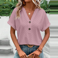 Damen Bluse – Sommerlicher Schnitt mit moderner Struktur