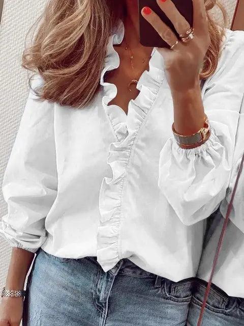 Damen Bluse – Zeitlose Eleganz mit femininer Raffinesse