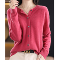 Damen Cardigan mit Knöpfen – Eleganz und Komfort