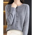 Damen Cardigan mit Knöpfen – Eleganz und Komfort